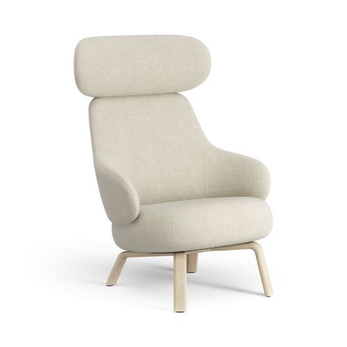 Swedese Pillo Lænestol H: 112 cm - Lakeret Ask/Hallingdal 65 0200