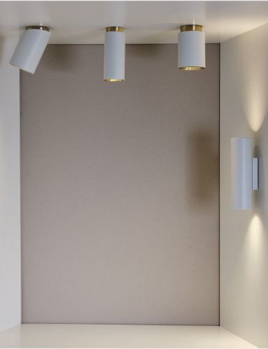 DCW Editions Tobo C65 Deckenleuchte Ø: 6,5 cm - Weiß