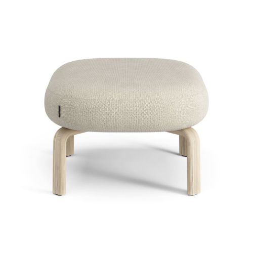 Swedese Pillo Fußhocker H: 42 cm – Lackierte Esche/Hallingdal 65 0200