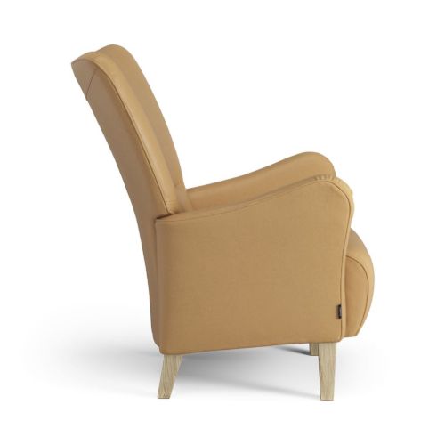 Swedese Stepp Sessel SH: 45 cm – Lackierte Eiche/Baltique 43001