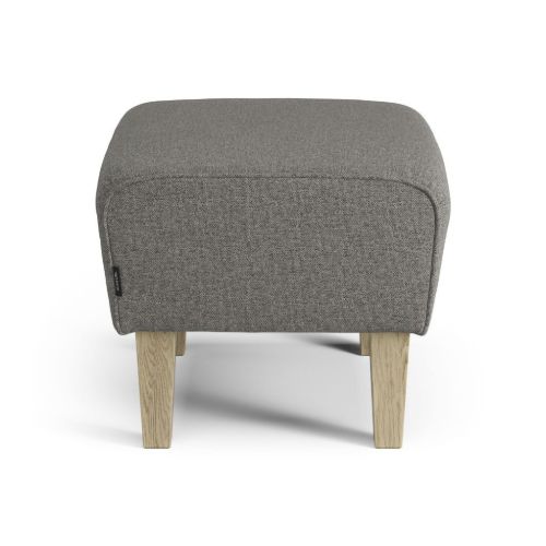 Swedese Stepp Fußhocker H: 42 cm – Lackierte Eiche/Main Line Flax 26