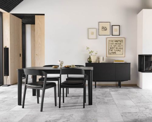 Skovby Beistelltisch SM304 146 x 80 cm – Weiß geölte Eiche