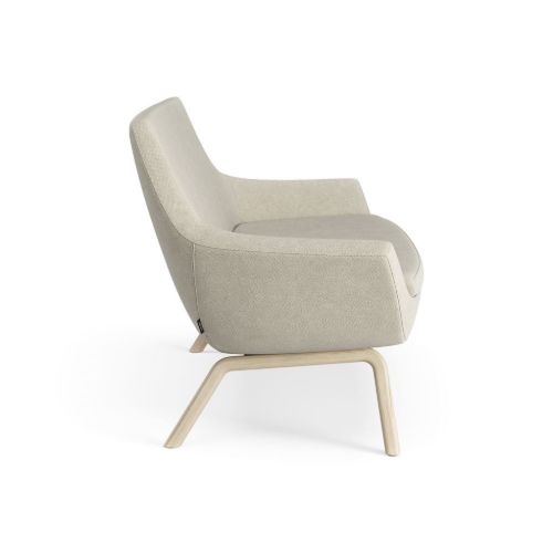 Swedese Happy Sofa B: 150 cm – Lackierte Esche/Hallingdal 65 0200