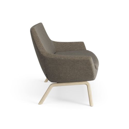 Swedese Happy Sofa B: 150 cm – Lackierte Esche/Hallingdal 65 0270