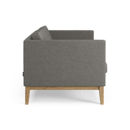 Swedese Madison 2-Personen-Sofa B: 155 cm – Geölte Eiche/Main Line Flax 26