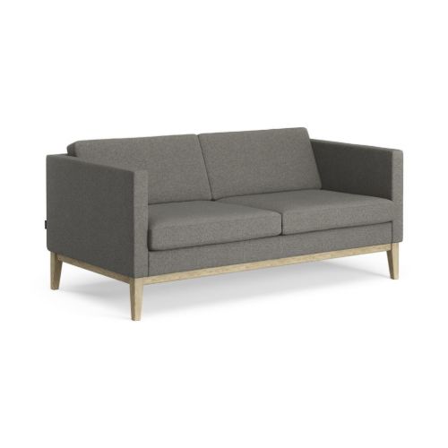 Swedese Madison 2 pers. Sofa B: 155 cm - Lakeret Eg/Main Line Flax 26