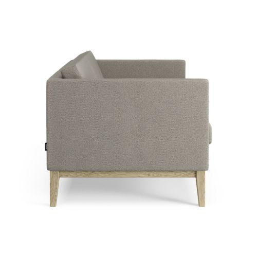 Swedese Madison 2-Personen-Sofa B: 155 cm – Lackierte Eiche/Main Line Flax 02