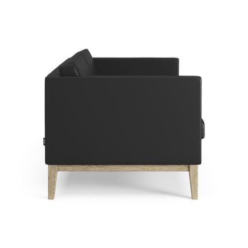 Swedese Madison 2-Personen-Sofa B: 155 cm – Lackierte Eiche/Soft 99999