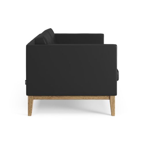 Swedese Madison 2-Sitzer-Sofa mit Knöpfen B: 155 cm – Geölte Eiche/Soft 99999