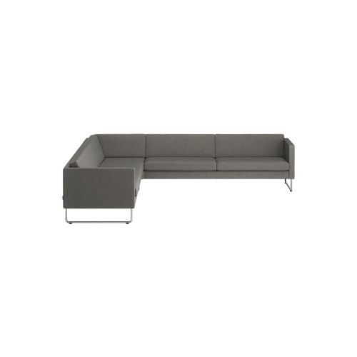 Swedese Madison Ecksofa B: 287 cm – Chrom/Main Line Flax 26