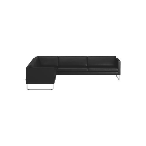 Swedese Madison Ecksofa nach links gerichtet, B: 287 cm – Chrom/Soft 99999