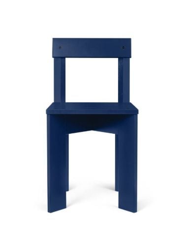 Ferm Living Ark Dining Chair H: 78 cm - Blue