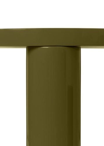Ferm Living Post Couchtisch Klein Ø: 65 cm - Olive