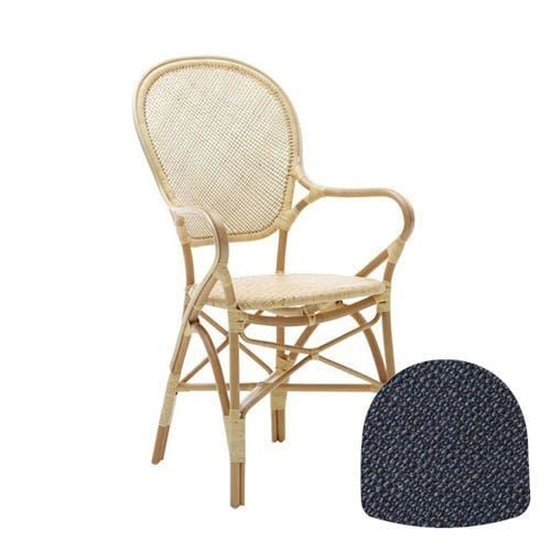 Sika-Design Hynde til Rossini & Isabell Stol 43x45 cm - A635 Youtoo Dark Blue
