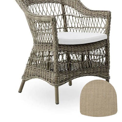 Sika-Design Hynde til Charlot & Marie Exterior Havestol 48x48 cm - A674 Michelangelo Latte