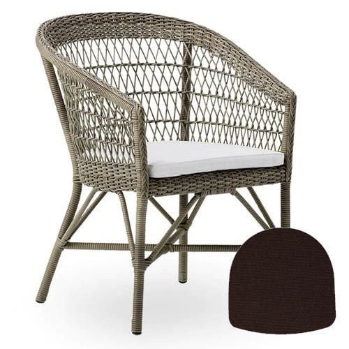 Sika-Design Hynde til Emma Exterior Havestol 45x45 cm - B453 Tempotest Mocca