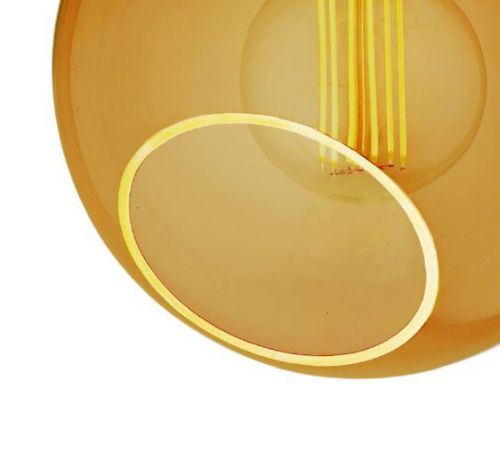 Design By Us Ballroom-Anhänger Ø: 20 cm – Bernstein/Gold