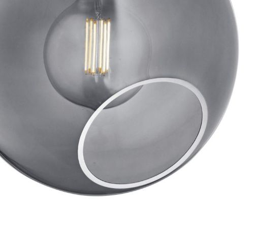 Design By Us Ballroom XL Pendelleuchte Ø: 32 cm – Rauch/Schwarz