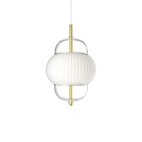 Design By Us Shahin Pendant Ø: 23 cm - Opal/Brass