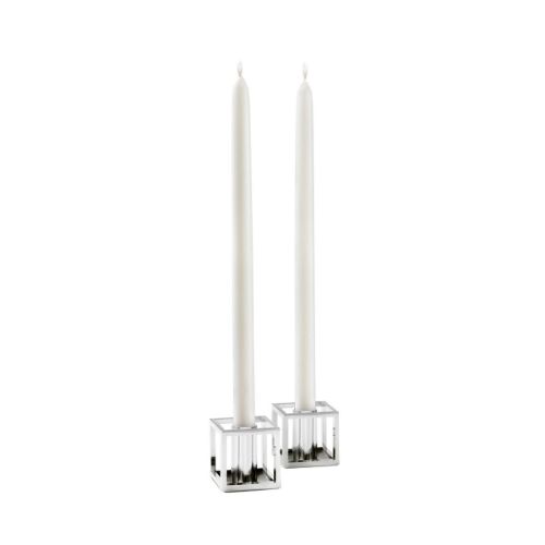 Audo Copenhagen Kubus Micro 3,5x3,5 cm 2 stk - Nikkel