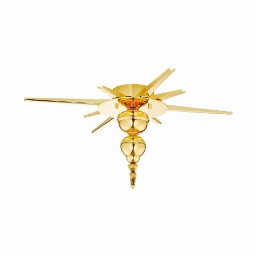 Design By Us Flash Your Lamps Suspension 75x75 cm - Gold Deluxe