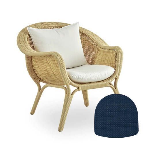 Sika-Design Hynde til Madame Exterior Lænestol 51x49 cm - A673 Michelangelo Dark Blue