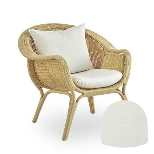 Sika-Design Hynde til Madame Exterior Lænestol 51x49 cm - B450 Tempotest White