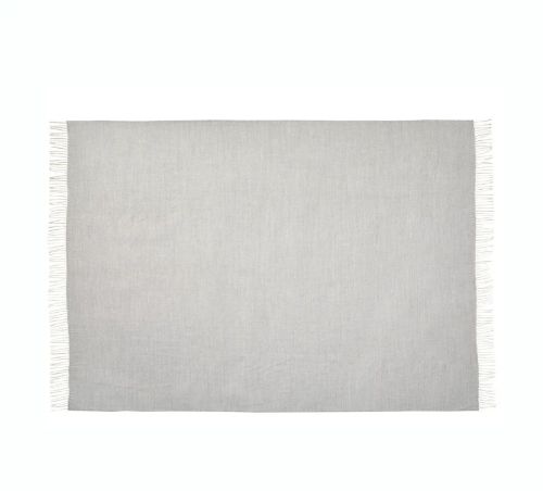 Silkeborg Wollspinner Panama Plaid 130x200cm - Grauer Sand OUTLET