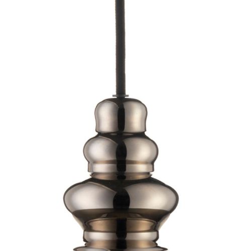Design By Us Pollish Pendelleuchte Ø: 20 cm – Rauch/Schwarz