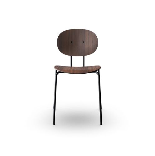 Sibast Furniture Piet Hein Chair SH: 45 cm - Walnut