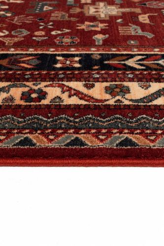 HC Rugs Napoleon Classic Flauschiger Teppich 240x340 cm - 43064 Rot