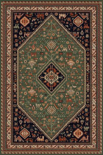HC Tæpper Napoleon Klassisk Luvtæppe 135x200 cm - 43064 Green