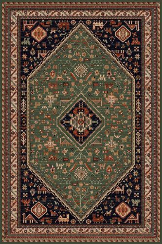 HC Tæpper Napoleon Klassisk Luvtæppe 160x240 cm - 43064 Green