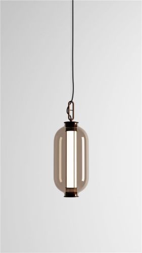 Parachilna Bai T Ba Ba Outdoor Pendel Ø: 27 cm - Dark Brown/Amber