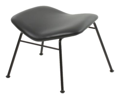 Vermund Larsen VL136 Fodskammel til Cosy Loungestol H: 37 cm - Sierra Sort/Pulverlak