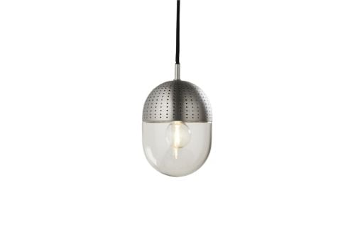 Woud Dot Pendant Medium H: 16,6 cm - Satin