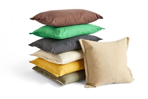 HAY Plica Kissen Planar 55x60 cm - Warmes Gelb