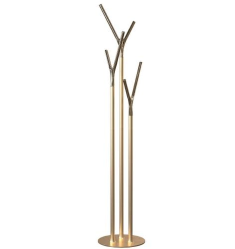 FROST WISHBONE Stumtjener H: 175cm - Børstet Guld