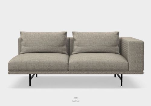 Vipp 610 Loft Sofa Right L: 180 cm - Safire 04