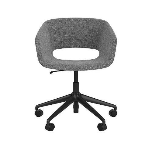 Montana Marée 406 Bürodrehstuhl auf Rollen SH: 40-52 cm - Hallingdal 166/Schwarz Recycelter Kunststoff