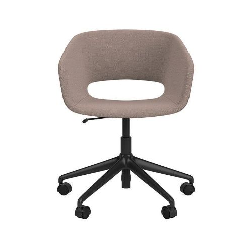 Montana Marée 406 Bürodrehstuhl auf Rollen SH: 40-52 cm - Steelcut Trio 416/Schwarz Recycelter Kunststoff