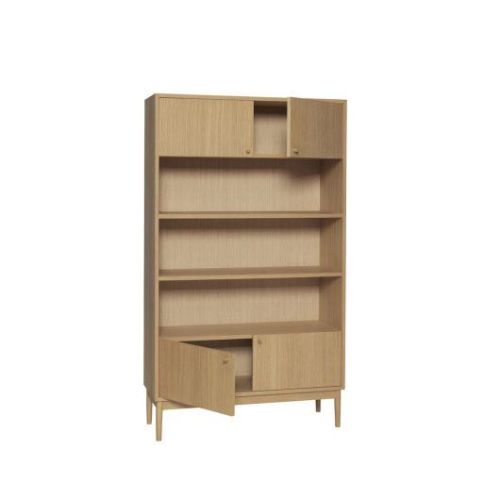 Hübsch Prime Regal 100x35x170 Eichenfurnier - Eiche