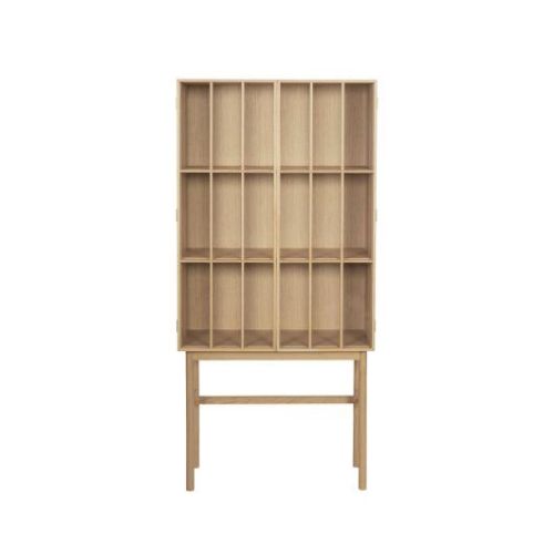Hübsch Shoji Schrank hoch H:170 cm – Eiche