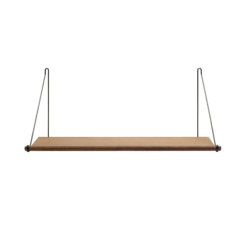 We Do Wood Loop Regal L: 72 cm – Räuchereiche/Schwarz