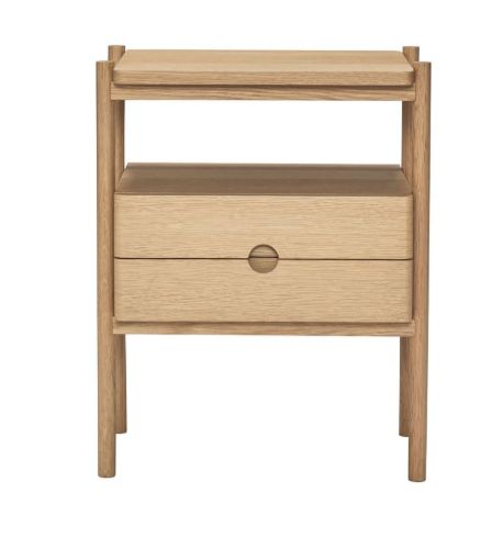Hübsch Appeal Bedside Table H: 57 cm - Natural