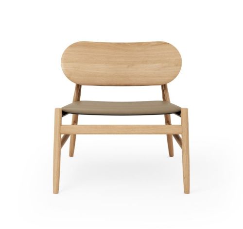 Brdr Krüger Ferdinand Lounge Stol SH: 41,5 cm - Eg/Almond 30150