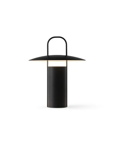 Audo Copenhagen Ray Table Lamp Portable H: 23,5 cm - Black