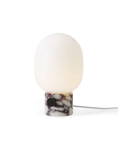 Audo Copenhagen JWDA Tischlampe Ø: 19 cm – Rosenmarmor Calacatta Viola