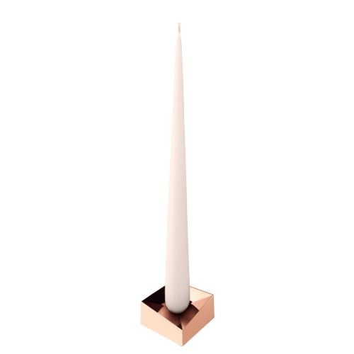STOFF Nagel Reflect Candle Holder Large D: 5,5 cm - Rose Gold