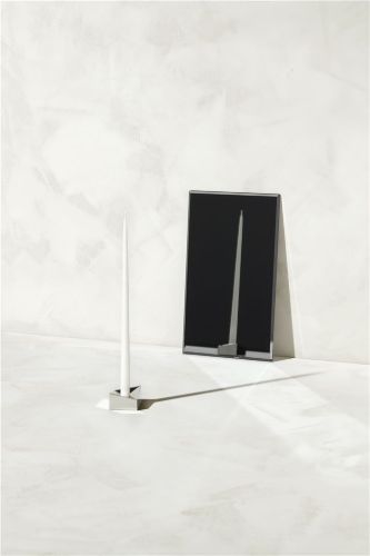 STOFF Nagel Reflect Kerzenhalter Klein D: 4,5 cm – Chrom